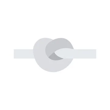 Knot icon vector image. Stock Illustration