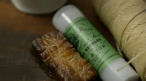 Knot making materials Stock Footage 12601556