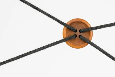 Knot with ropes as conceptual node . Stock Photos
