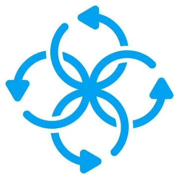 Knot Rotation Icon Stock Illustration