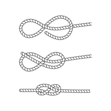 Knot. Vector illustration Stock Illustration