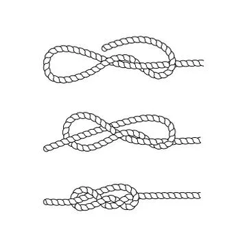 Knot. Vector illustration Stock Illustration