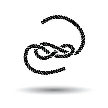Knoted rope  icon イラスト素材