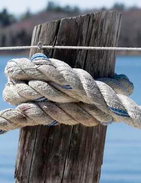 Knotted line Stock Photos