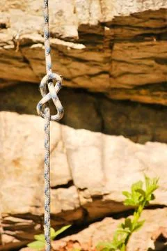 Knotted rope Stock Photos