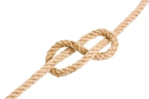 Knotted rope Stock Photos
