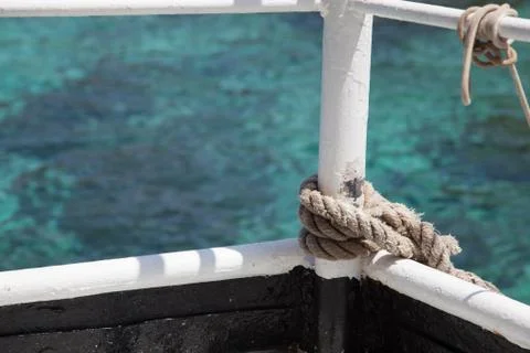 Knotted rope Stock Photos