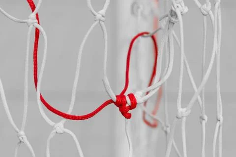 Knotted ropes Stock Photos
