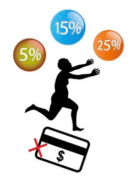 Know your Credit Card Limits Stock-Illustration