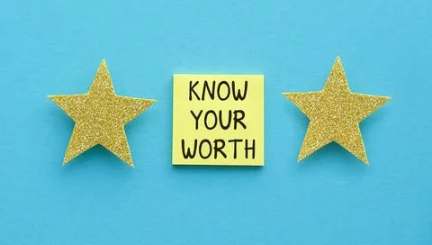 Know Your Why text on yellow paper. Stamp font. Meaningful life concept. Stock Photos
