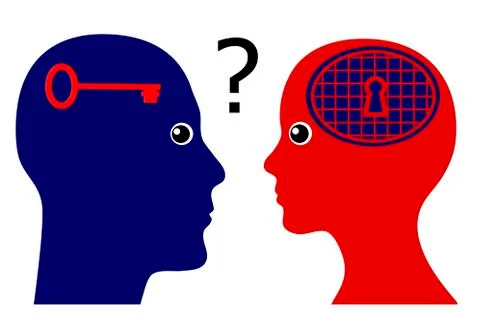 Knowing the Female Psyche Stock Illustration