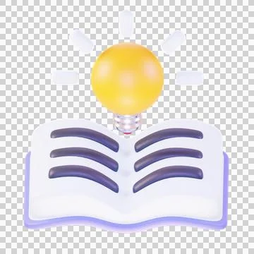 Knowledge 3D Illustrations, 3D rendering 스톡 일러스트