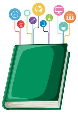 Knowledge and Learning Connections Stock Illustration
