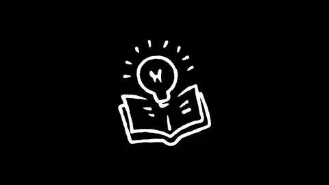 Knowledge Book Idea Icon Stock Footage 346822827
