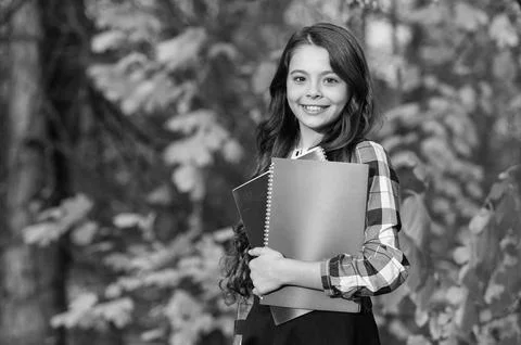 Knowledge day. Autumn day. Back to school. Education and knowledge. School Foto stock