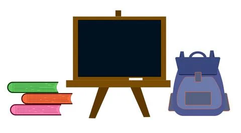 Knowledge day back to school020722 Stock Illustration