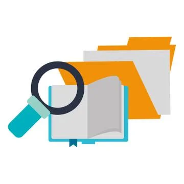 Knowledge education concept cartoon Stock Illustration