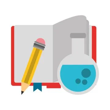 Knowledge education concept cartoon Stock Illustration