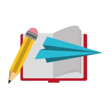 Knowledge education concept cartoon Illustrazione stock