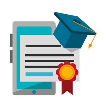 Knowledge education concept cartoon Stock Illustration