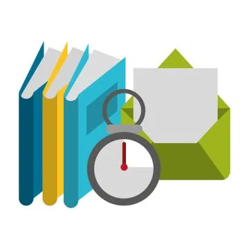 Knowledge education concept cartoon Stock Illustration