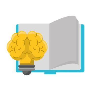 Knowledge education concept cartoon Stock Illustration
