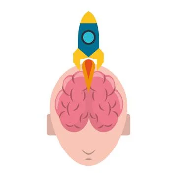 Knowledge education concept cartoon Stock Illustration