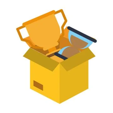 Knowledge education concept cartoon Illustrazione stock