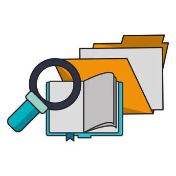 Knowledge education concept cartoon Stock Illustration