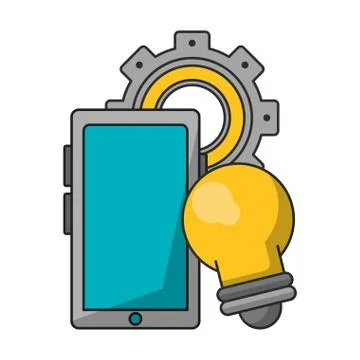 Knowledge education concept cartoon Stock Illustration