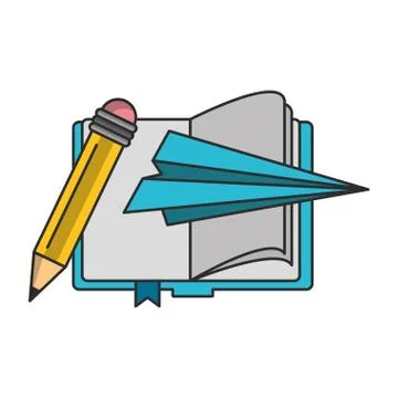 Knowledge education concept cartoon Stock Illustration