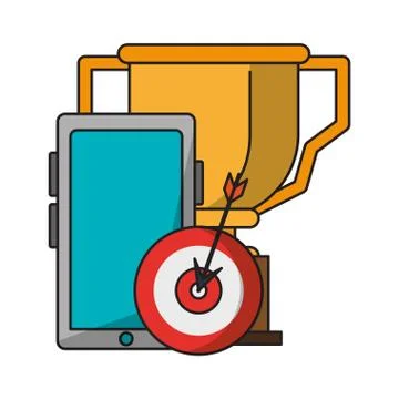 Knowledge education concept cartoon Illustrazione stock