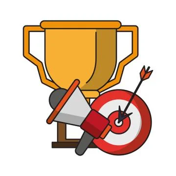 Knowledge education concept cartoon Illustrazione stock