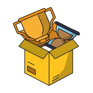 Knowledge education concept cartoon Stock Illustration