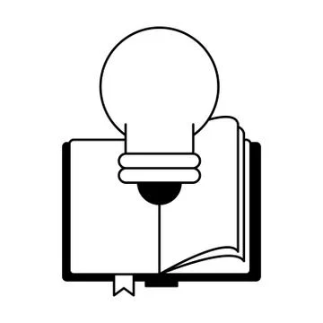 Knowledge education concept cartoon Stock Illustration