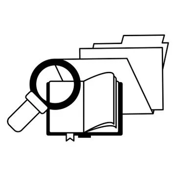Knowledge education concept cartoon Stock Illustration
