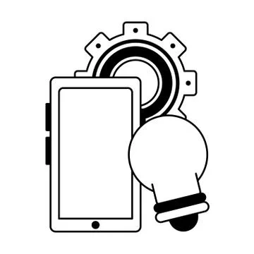 Knowledge education concept cartoon Stock Illustration