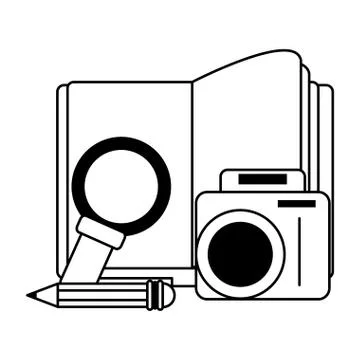 Knowledge education concept cartoon Stock Illustration