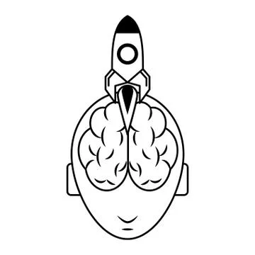 Knowledge education concept cartoon Stock Illustration