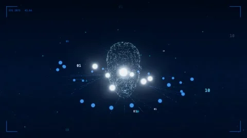 Knowledge graph radial hierarchy links Stock Footage 340047857