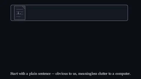 Knowledge Graphs NLP - how ML and NLP turn sentences into structured meaning Stock Footage 338225110