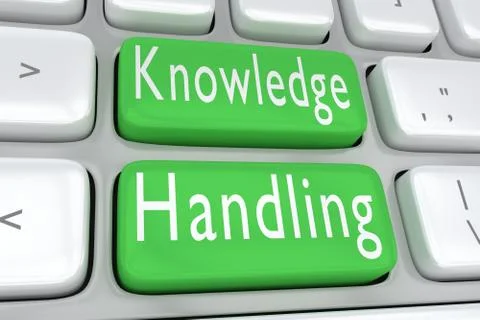 Knowledge Handling concept Illustration