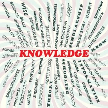 Knowledge Stock Illustration
