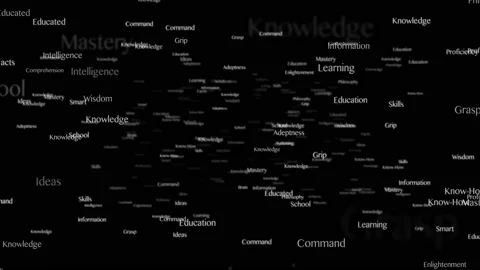 KNOWLEDGE Keywords Animation, Background, Loop Stock Footage 220046763