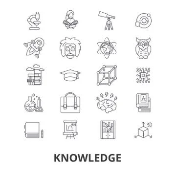 Knowledge, learning, manader, book, education, information, wisdom, know, bra Stock Illustration