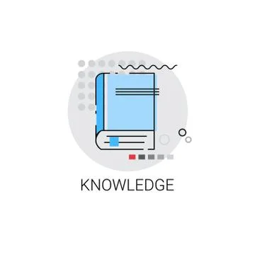 Knowledge Learning Training Courses Education Icon Stockillustratie