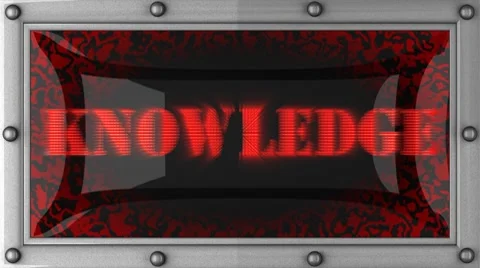 Knowledge on led Stock Footage 8759907