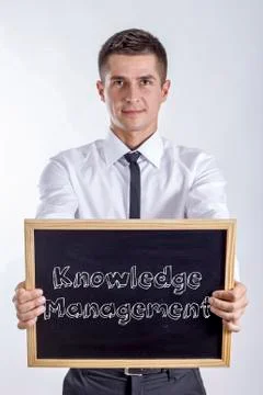 Knowledge Management Foto stock