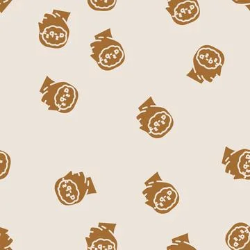 Knowledge math science education glyph vector seamless pattern Stock Illustration