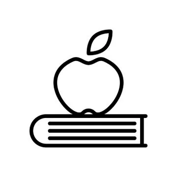 Knowledge Outline Icon Stock Illustration
